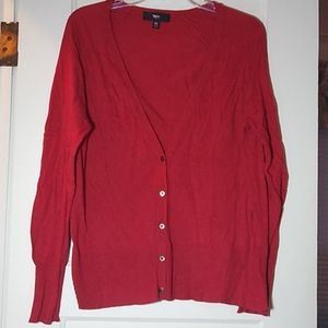 True red sweater, like new from Target